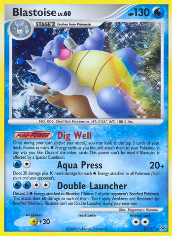 Blastoise (2/127) [Platinum: Base Set] 