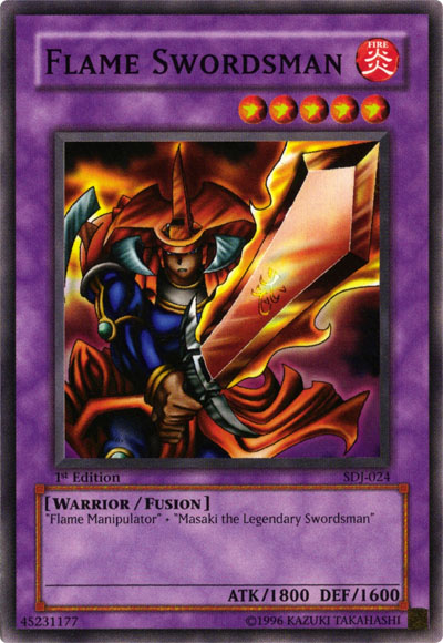 Flame Swordsman [SDJ-024] Common 