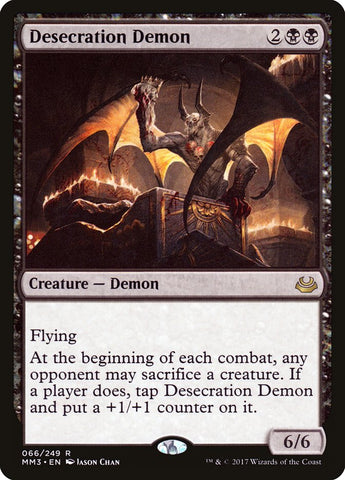 Desecration Demon [Modern Masters 2017] 