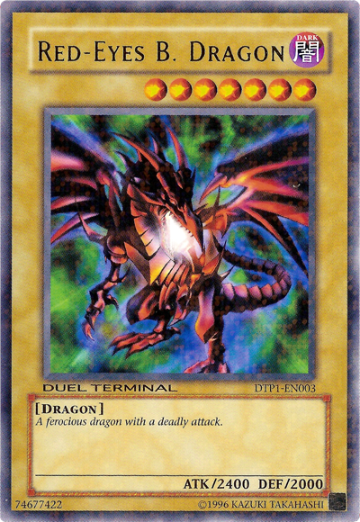 Red-Eyes B. Dragon [DTP1-EN003] Rare 