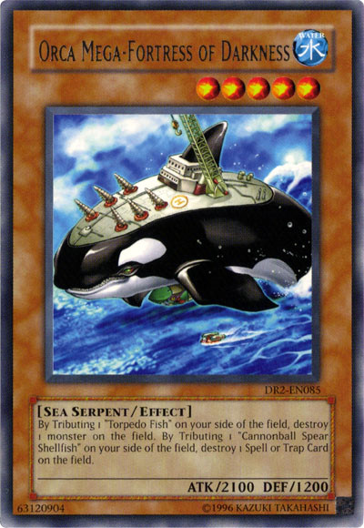 Orca Mega-Fortress of Darkness [DR2-EN085] Rare 
