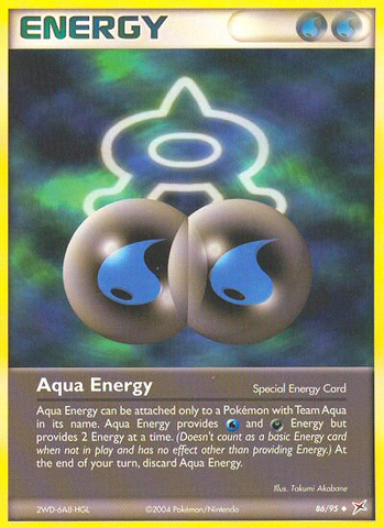 Aqua Energy (86/95) [EX: Team Magma vs Team Aqua] 