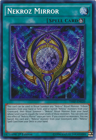Nekroz Mirror [THSF-EN020] Secret Rare 