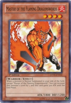 Master of the Flaming Dragonswords [GENF-EN032] Common 