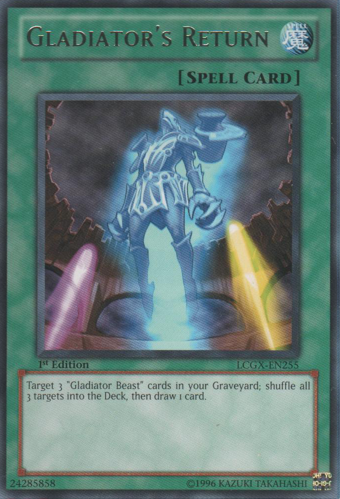 Gladiator's Return [LCGX-EN255] Rare 