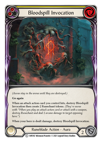 Bloodspill Summon (Yellow) [1HP292] (History Pack 1) 