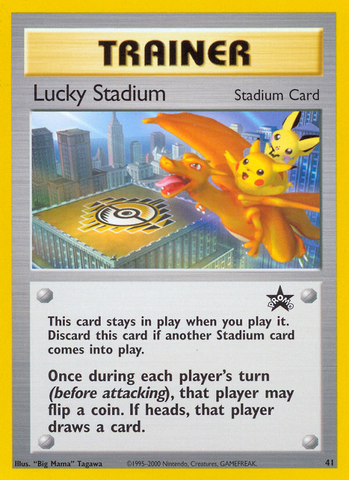 Lucky Stadium (41) [Wizards of the Coast: Black Star Promos] 