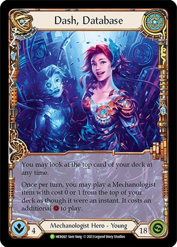 Dash, Database [HER097] (Promo) Rainbow Foil 