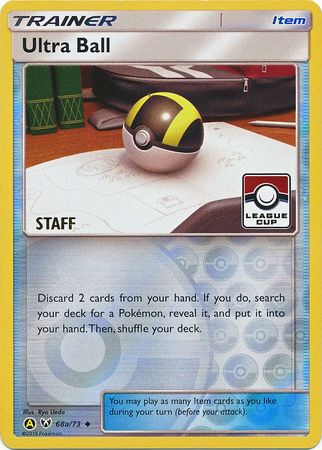 Ultra Ball (68a/73) (League Promo Staff) [Sun &amp; Moon: Shining Legends] 