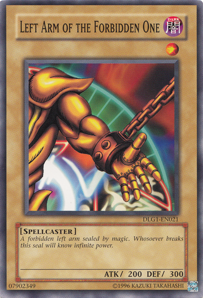 Left Arm of the Forbidden One [DLG1-EN021] Common 