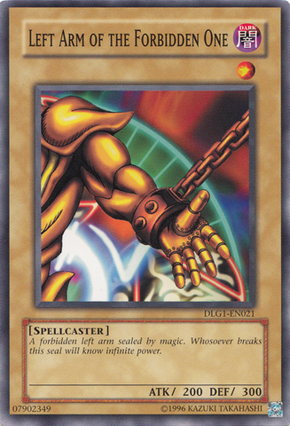 Left Arm of the Forbidden One [DLG1-EN021] Common 