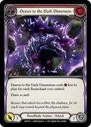 Drawn to the Dark Dimension (Red) [ARC097-C] (Arcane Rising) 1st Edition Rainbow Foil 