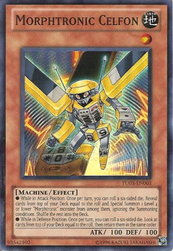 Morphtronic Celfon [TU03-EN003] Super Rare 
