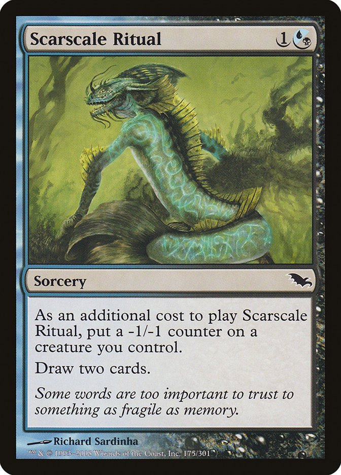 Scarscale Ritual [Shadowmoor] 