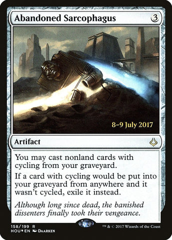 Abandoned Sarcophagus [Hour of Devastation Prerelease Promos] 