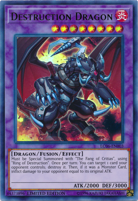 Dragon Destruction - LC06-EN003 [LC06-EN003] Ultra Rare 