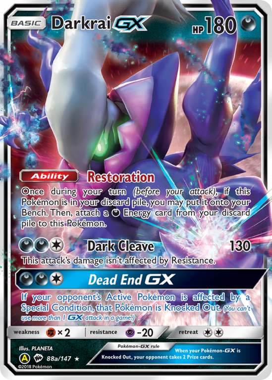 Darkrai GX (88a/147) [Alternate Art Promos] 