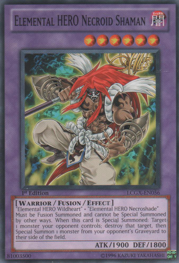 Elemental HERO Necroid Shaman [LCGX-EN056] Common 
