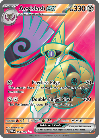 Aegislash ex (230/182) [Scarlet &amp; Violet: Paradox Rift] 