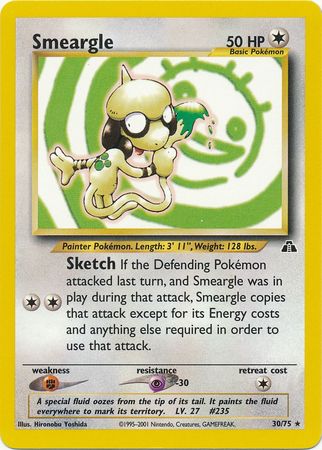 Smeargle (30/75) [Neo Discovery Unlimited] 