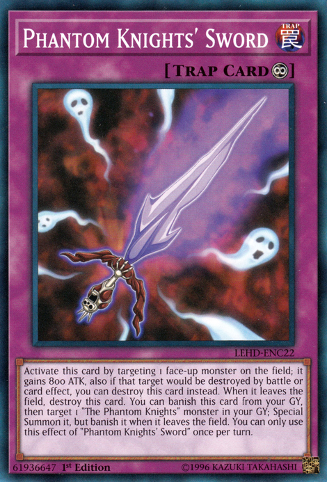 Phantom Knights' Sword [LEHD-ENC22] Common 