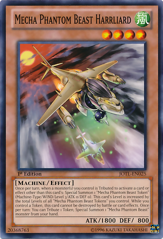 Mecha Phantom Beast Harrliard [JOTL-EN025] Common 