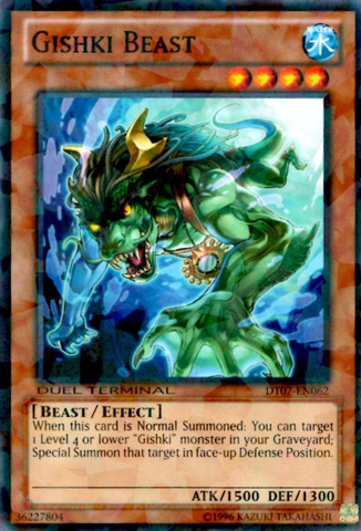 Gishki Beast [DT07-EN062] Common 