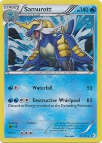 Samurott (41/149) (Cosmos Holo) (Blister Exclusive) [Black &amp; White: Boundaries Crossed] 