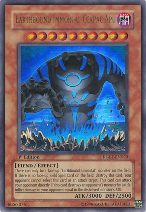 Earthbound Immortal Ccapac Apu [RGBT-EN020] Ultra Rare 