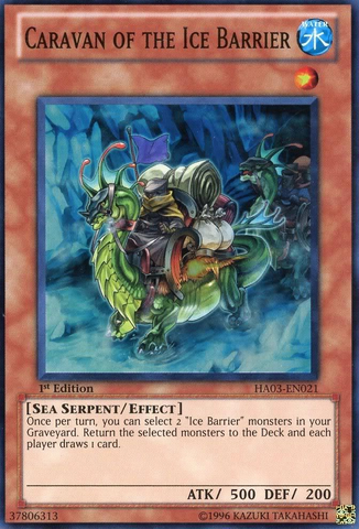 Caravan of the Ice Barrier [HA03-EN021] Super Rare 