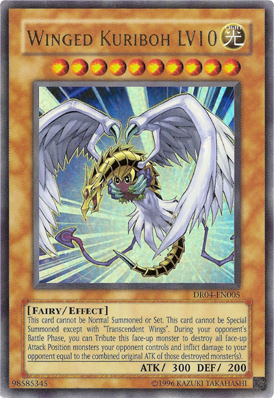 Winged Kuriboh LV10 [DR04-EN005] Ultra Rare 