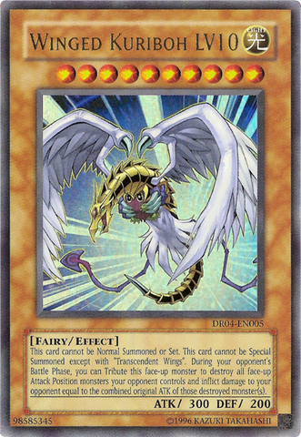Winged Kuriboh LV10 [DR04-EN005] Ultra Rare 