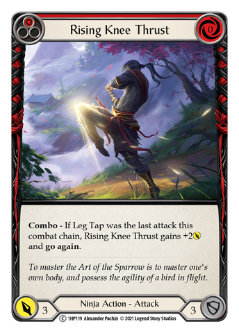 Rising Knee Thrust (Red) [1HP119] (History Pack 1) 