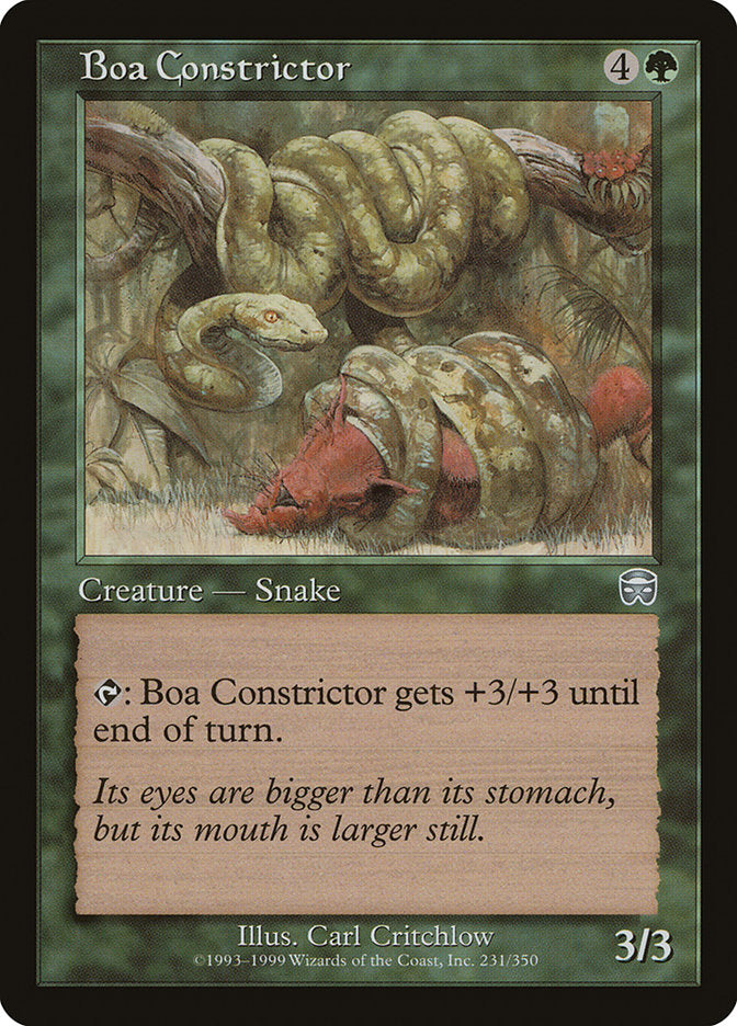 Boa Constrictor [Mercadian Masks] 