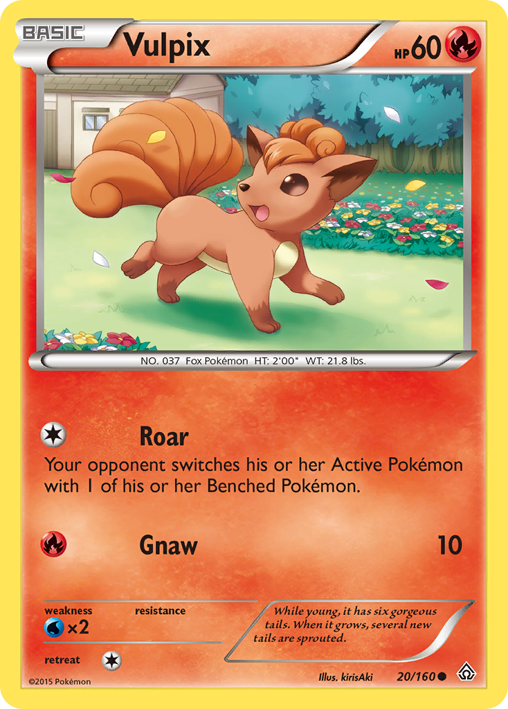 Vulpix (20/160) [XY: Primal Clash] 