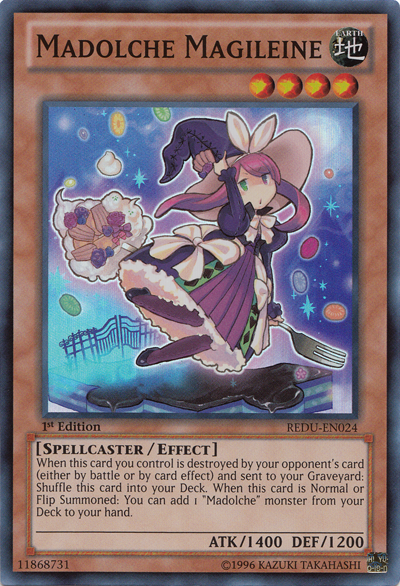 Madolche Magileine [REDU-EN024] Super Rare 