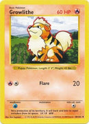 Growlithe (28/102) [Base Set Shadowless Unlimited] 