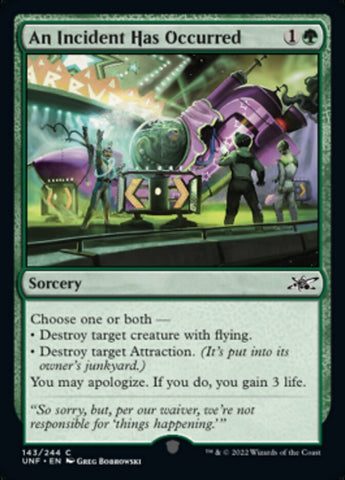 An Incident Has Occurred [Unfinity] 