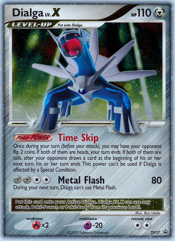 Dialga LV.X (DP37) [Diamond &amp; Pearl: Black Star Promos] 