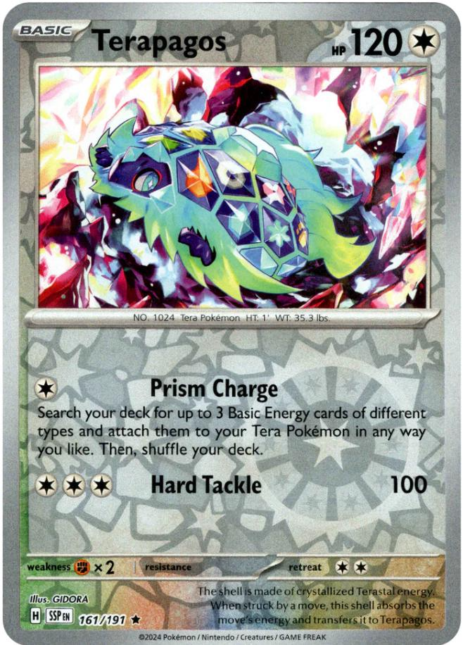 Terapagos (161/191) [Scarlet &amp; Violet: Surging Sparks] 