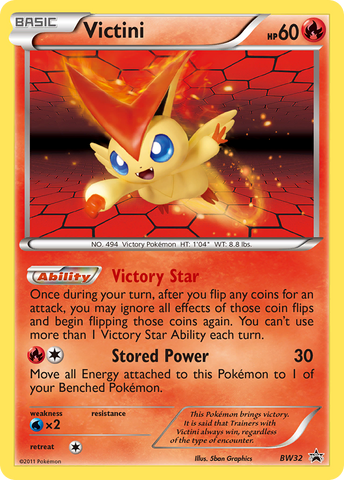 Victini (BW32) [Black &amp; White: Black Star Promos] 