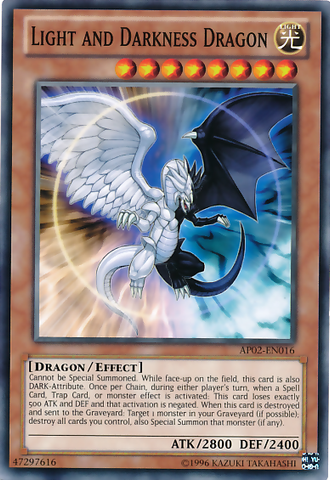 Light and Darkness Dragon [AP02-EN016] Common 