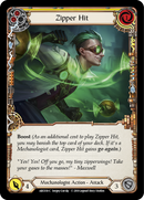 Zipper Hit (Yellow) [ARC030-C] (Arcane Rising) 1st Edition Normal 