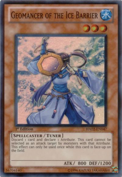 Geomancer of the Ice Barrier [HA02-EN047] Super Rare 