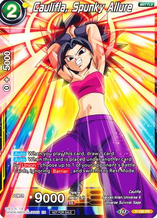 Caulifla, Spunky Allure (P-180) [Promotion Cards] 