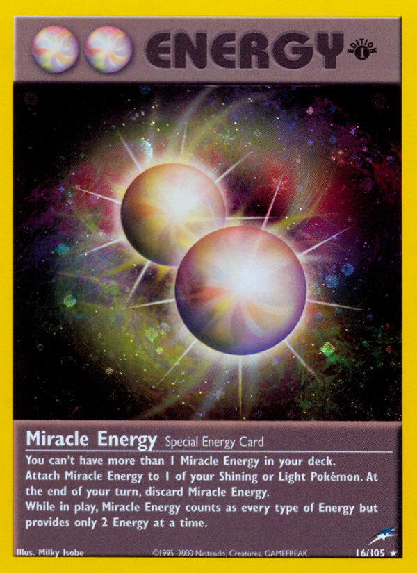 Miracle Energy (16/105) [Neo Destiny 1st Edition] 