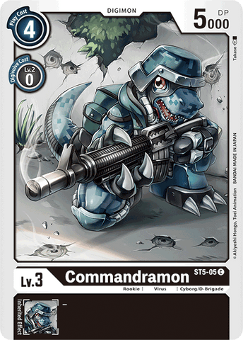 Commandramon [ST5-05] [Starter Deck: Machine Black] 