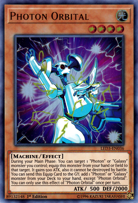 Photon Orbital [LED3-EN036] Ultra Rare 