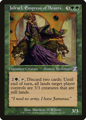 Jolrael, Empress of Beasts [Time Spiral Timeshifted] 