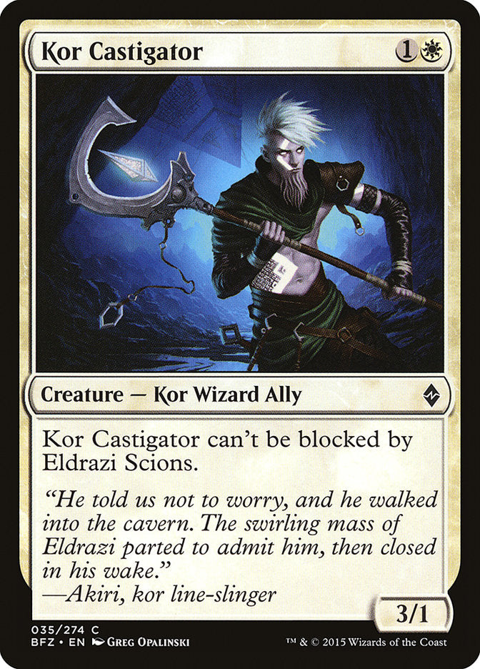 Kor Castigator [Battle for Zendikar] 
